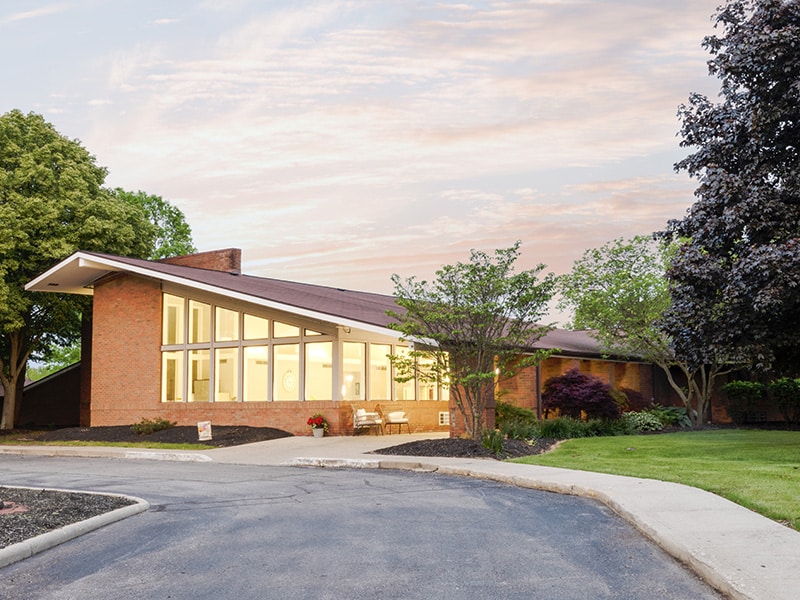 outside view of presidential post acute