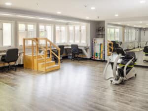 large rehab gym