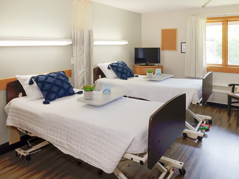 shared resident bedroom