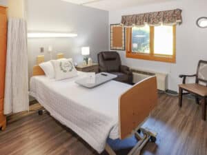 single resident bedroom