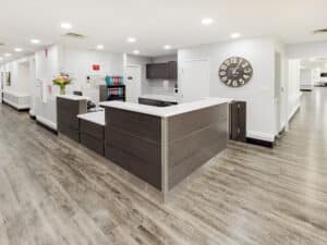 nurse's station at presidential post acute